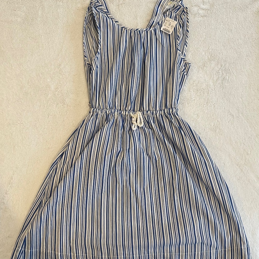 Jcrew Crewcuts Nautical Striped Dress